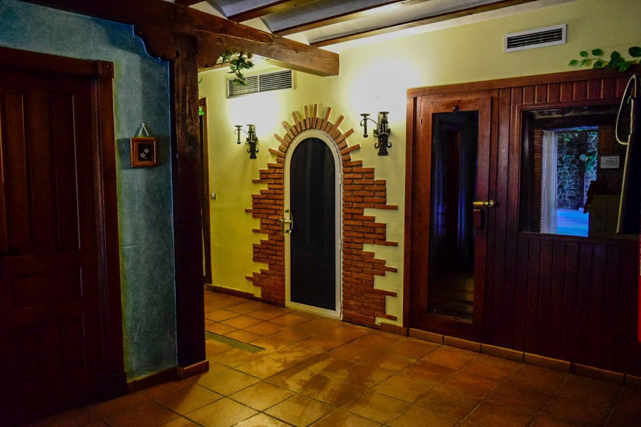Habitación Doble con bañera de hidromasaje y acceso al spa